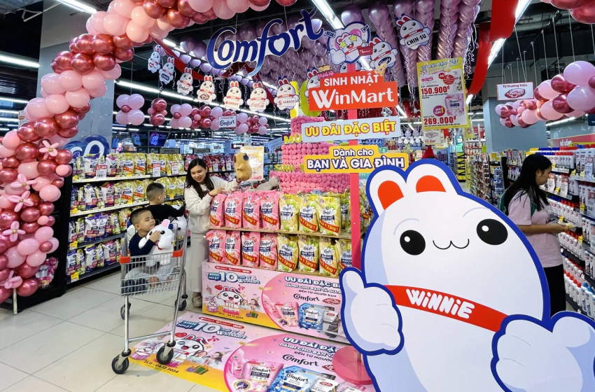  WinMart giới thiệu đại sứ WINNIE và ưu đãi nhân dịp sinh nhật